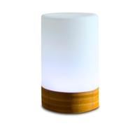 Zen’Arôme Diffuseur Huile Essentielle Felisia, Diffuseur Ultrasonique Aromathérapie à Froid, Diffuseur Électrique Parfum Maison, Éclairage LED Multifonction, Matériaux Naturels Bambou et Verre