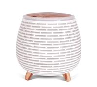 Zen’Arôme Diffuseur Huile Essentielle Lola, Diffuseur Ultrasonique Aromathérapie à Froid, Diffuseur Parfum Électrique USB, 2 Modes de Diffusion, Arrêt Automatique, Éclairage Led, Silencieux et Compact