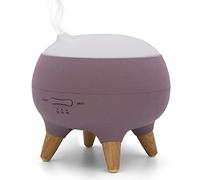 Zen’Arôme Diffuseur Huile Essentielle Norah, Diffuseur Ultrasonique Aromathérapie à Froid, Diffuseur Électrique de Parfum, 2 Modes de Diffusion et Fonction Minuterie, Éclairage LED, Design Original