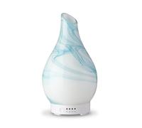 Zen’Arôme Diffuseur Huile Essentielle Yangtsé - Diffuseur Ultrasonique Aromathérapie à Froid - Diffuseur Électrique Humidificateur - Verrerie avec Motif Décoratif et Éclairage LED Personnalisable