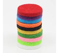 Zen’Arôme Lot de 10 Buvards pour Diffuseur Voiture Clip’Arôme - Buvards de Rechange pour Diffuseur Voiture - 10 Couleurs différentes - Buvards Neutres à Parfumer