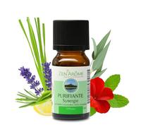 Zen’Arôme - Synergie d'Huiles Essentielles Purifiante - Mélange d’Huiles Essentielles 100% Pure et Naturelle - Utilisation en Diffusion pour l’Aromathérapie - Analysé et Conditionné en France - 10ml