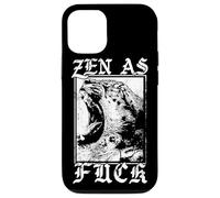 Zen as FCK - Tiger - Edgy Goth Esthétique Coque pour iPhone 12/12 Pro