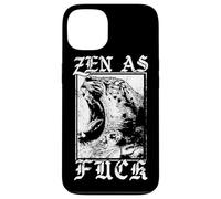 Zen as FCK - Tiger - Edgy Goth Esthétique Coque pour iPhone 13