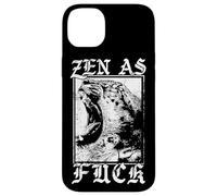 Zen as FCK - Tiger - Edgy Goth Esthétique Coque pour iPhone 14 Plus
