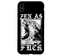 Zen as FCK - Tiger - Edgy Goth Esthétique Coque pour iPhone XS Max