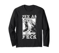 Zen as FCK - Tiger - Edgy Goth Esthétique Manche Longue
