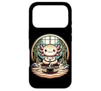 Zen Axolotl Méditation Spirituelle Sérénité et Yoga Coque pour iPhone 17 Pro