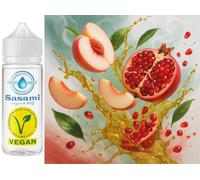 Zen Bishop - pêche blanche, grenade & thé vert arôme concentré - Vegan - Sasami - 100 ml