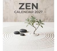 Zen Calendar 2027: An intricate and minimalist monthly display for contemplative modern home aesthetics