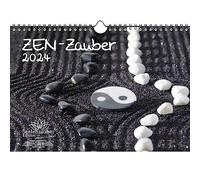 ZEN - Calendrier de détente format A4 pour 2024 Feng Shui Yoga - Sort d'âme