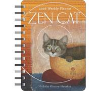 Zen Cat 2026 Weekly Planner Calendar