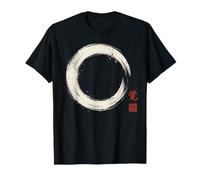Zen Circle Enso Bouddhisme Méditation Calligraphie Japonaise T-Shirt