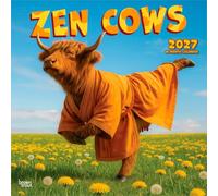Zen Cows - Zen Kühe 2027 - 16-Monatskalender: Original BrownTrout-Kalender [Mehrsprachig] [Kalender]