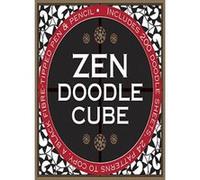 Zen Doodle Cube: Includes 200 Doodle Sheets, 24 Patterns to Copy, a Black Fibre-Tipped Pen & Pencil - [Livre en VO] Peony Press (Auteur)