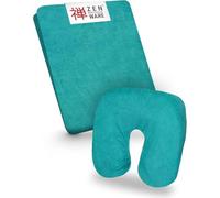 Zen - Drap Housse Table de Massage et Appuie-tête - Housse en Éponge pour Tables d'Esthétique, de Thérapie et de Traitement - Lavable à 60° (Vert Émeraude)