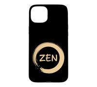 Zen Enso Cercle Méditation Mindfulness Symbole Art Coque pour iPhone 15 Plus