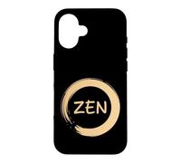 Zen Enso Cercle Méditation Mindfulness Symbole Art Coque pour iPhone 16