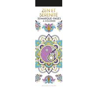 Zen et sérénité - 50 marque-pages à colorier