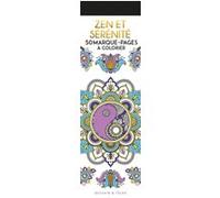 Zen et sérénité - 50 marque-pages à colorier
