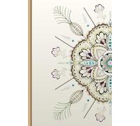Zen Flower Full Color Cover Dotted Sketchbook: An Artistic Sketchbook with Light Dots for Measurements or Symmetry