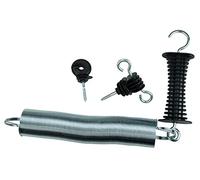 Zen-Kat Gate Handle-Set with hooks and Feather, 5 cm