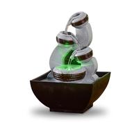 Zen Light Fontaine Kara - L 13 X L 12 X H 18 Cm - LED, Gris