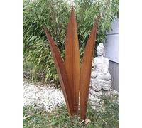 Zen Man 031570-1 H80 Décoration de Jardin en Rouille 72 64 cm