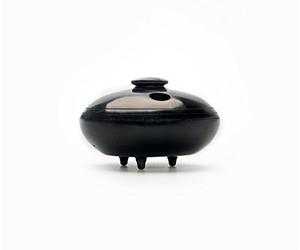 Zen Minded Porte-bâton D'encens Japonais - Seto Pierre Naturelle Noir Brûleur Joss