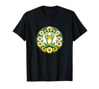 Zen Mode Namaste Grenouille Vert Yoga T-Shirt