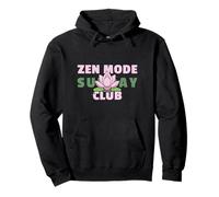 Zen Mode Sunday Club - T-shirt Lotus Mindful Sweat à Capuche