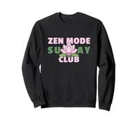 Zen Mode Sunday Club - T-Shirt Lotus Mindful Sweatshirt