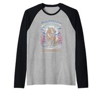 Zen Outlaw Capybara Chill Vibes, humeur imparable, détente, calme Manche Raglan