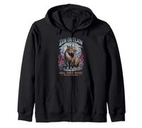 Zen Outlaw Capybara Chill Vibes, humeur imparable, détente, calme Sweat à Capuche