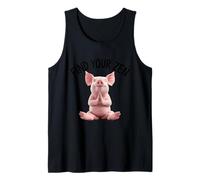 Zen Pig Méditation Calme Débardeur