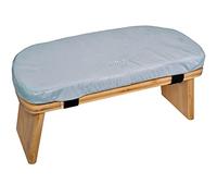 Zen Power Tabouret de Yoga Ergonomique en Bois, Yoga Accessoires, Banc Musculation et Prière pour Les Moments Spirituels, Confortable et Rembourré