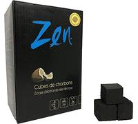 Zen Shell Cubes de charbon de noix de coco pour chicha | (Zen Coconut)