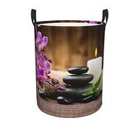 Zen Stone Panier à linge sale à une seule couche pour le rangement de la maison, usage domestique quotidien