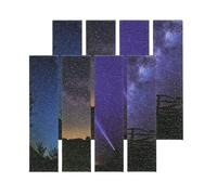 Zen Strips Pour soulager l'anxiété et la concentration, 8 bandes sensorielles, texture sablonneuse, nature, tactile Fidget S6