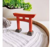 ZEN&TAO Accessoires de jardin zen miniature pour bureau, bricolage, jardin zen, idée cadeau japonaise, terrarium, maison de poupée, bonsaï, kit d'artisanat décoratif (porte orii)