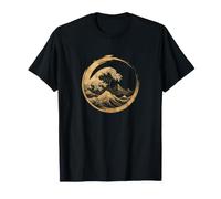 Zen Vague Montagnes - Calme intérieur Équilibre Spiritualité T-Shirt
