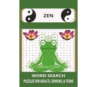Zen Word Search: Word Search Puzzles With Easy to Read Print about Zen, Mindfulness, Peace, and More | 6x9 inches, 110 pages | 50+ puzzles ... Gift ... Breaks, Airplane Rides, and Quiet Moments