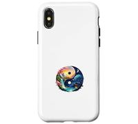 Zen Yin Yang Mandala Harmonie Feng Shui Yoga Tai Chi Coque pour iPhone X/XS