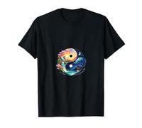 Zen Yin Yang Mandala Harmonie Feng Shui Yoga Tai Chi T-Shirt