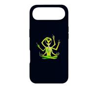 Zen Yoga Alien Méditation Drôle OVNI Méditation Coque pour iPhone Air