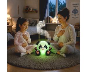 Zen'a, compagnon bien-être : dispositif de cohérence cardiaque et peluche