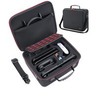 ZENACCE Sacoche de Transport Compatible avec Nintendo Switch 2, Valise pour Console Switch 2 2025, 21 Jeux, Station d'accueil, manettes Pro 2 générations, Joy-Con Grip, Power Adpater et Autres