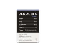 Zenactifs - Complement Alimentaire Anti Stress - Rhodiola, Magnesium, Melisse, Glycine, Taurine & Vitamine B6 - Aragan - 30 Gélules