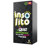 ZENAGAME Insolito - Jeu de Quizz Décalé & Fun (Nouveauté 2022) Le Société Adulte Idéal pour Vos Soirées entres Amis Qui Vous fera Briller en Ados à Partir 14 Ans 2 8 Joueurs, (ZG-INSO)