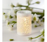 Zen'Arôme Brûleur Cire Parfumée Calorya n°8 - Brûleur Électrique Fondant Parfumé - Lampe à Parfum - Coupelle Amovible